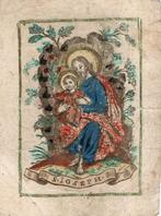 devotieprentje 18de e S.Ioseph, Verzamelen, Ophalen