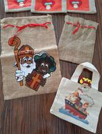 Jute juten zak zakken zakje zakjes pakjesavond sinterklaas, Enlèvement ou Envoi, Comme neuf