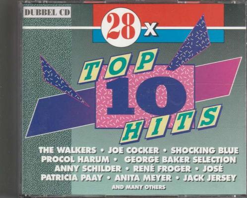 2 CD box - 28 X Top 10 Hits, Cd's en Dvd's, Cd's | Verzamelalbums, Zo goed als nieuw, Pop, Boxset, Ophalen of Verzenden