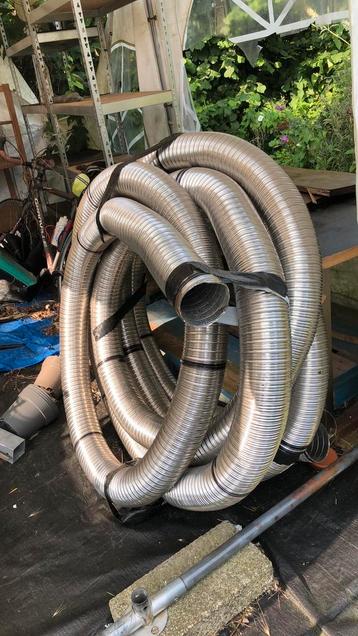 Inox flexibel 150mm/10meter, Enlèvement, Comme neuf, Inox
