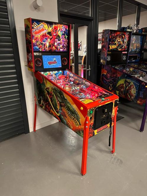 Prachtige flipperkast Stern Deadpool Limited Edition Pinball, Verzamelen, Automaten | Flipperkasten, Zo goed als nieuw, Dot-matrix