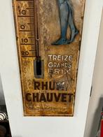 RHUM CHAUVET reclame thermometer XL, Reclamebord, Gebruikt, Ophalen of Verzenden