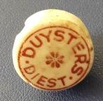 Porseleinen stop bierfles "Duysters" Diest, Verzamelen, Biermerken, Ophalen of Verzenden, Gebruikt