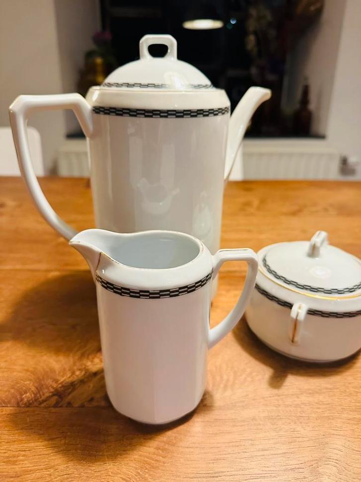 3-delige Art Deco set, Antiek en Kunst, Antiek | Servies los, Ophalen