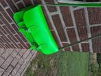 Handtas vintage, Handtassen en Accessoires, Tassen | Damestassen, Ophalen of Verzenden, Gebruikt, Groen, Handtas