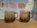 Vintage kopjes Moccona - Douwe Egberts, Huis en Inrichting, Ophalen of Verzenden, Overige stijlen, Kop(pen) en/of Schotel(s), Glas