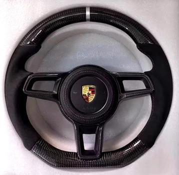 Porsche stuur compleet alcantara carbon beschikbaar voor biedingen