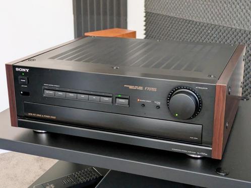 Sony TA-F707ES, nineties klassieker met houten zijpanelen, Audio, Tv en Foto, Versterkers en Ontvangers, Gebruikt, Stereo, 60 tot 120 watt