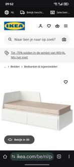 Ikea flekke bedbank, zetelbed, Huis en Inrichting, Ophalen