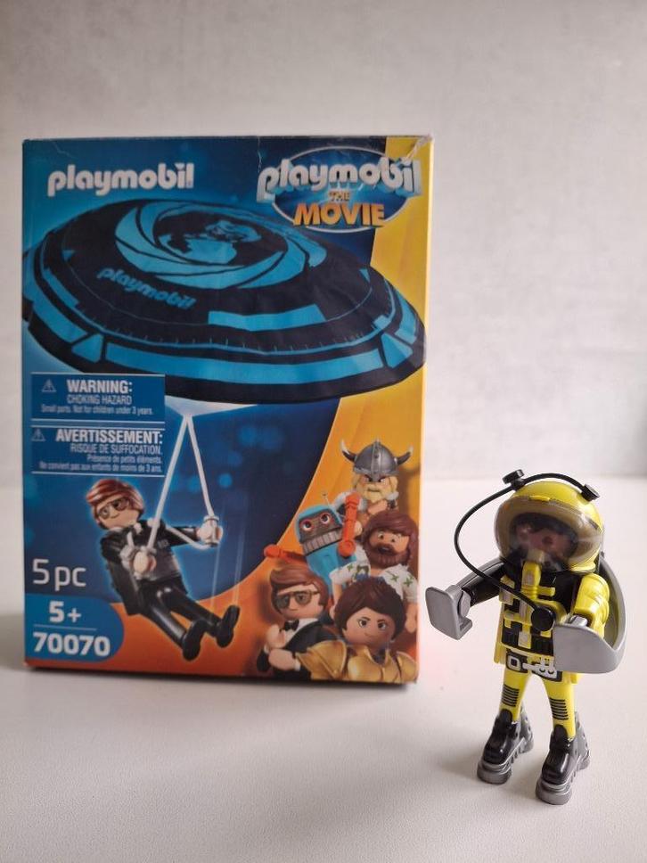 Playmobil 70070 + 4747 - Rex Dasher, parachute + astronaut, Kinderen en Baby's, Speelgoed | Playmobil, Zo goed als nieuw, Complete set