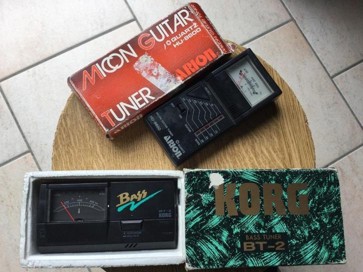 GITAREN-TUNERS „KORG” TUNER ARION”, Muziek en Instrumenten, Instrumenten | Toebehoren, Gebruikt, Akoestische gitaar, Ophalen of Verzenden