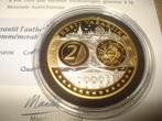 Pièce Commémorative Estonie Arg/Plaqué Or Hommage à l'Euro, Enlèvement ou Envoi, Argent, Autres valeurs, Estonie