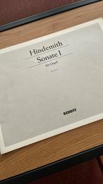 Hindemith - sonate 1 orgel, Enlèvement ou Envoi, Neuf, Orgue