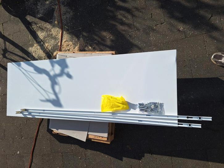 witte stelrad verticale radiator vlak 1800x600, Doe-het-zelf en Bouw, Verwarming en Radiatoren, Nieuw, Radiator, 200 tot 500 watt