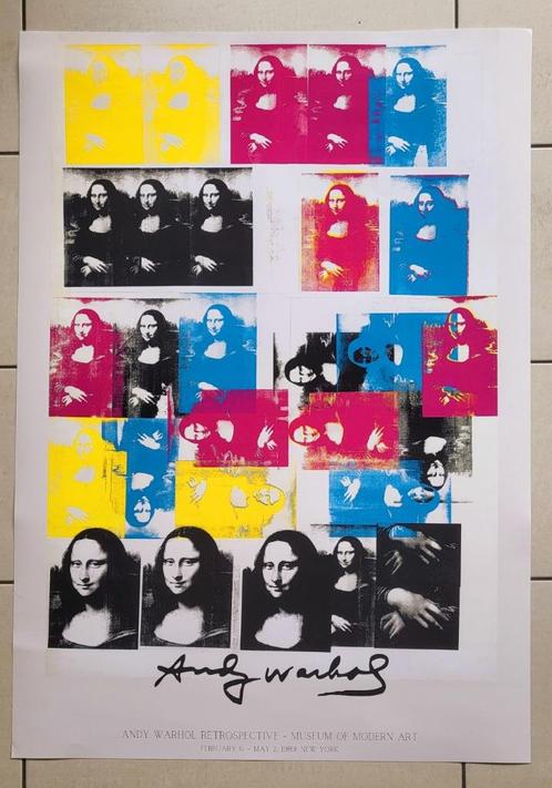 Andy Warhol - Museum of Modern Art - 1989, Antiek en Kunst, Kunst | Litho's en Zeefdrukken, Verzenden