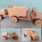 NIc grote houten vrachtwagen met kiepbak & extra´s zie info, Enlèvement ou Envoi, Neuf