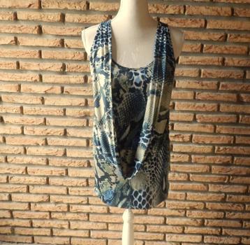 (112) -robe femme t.36 noire colorée - morgan - beschikbaar voor biedingen