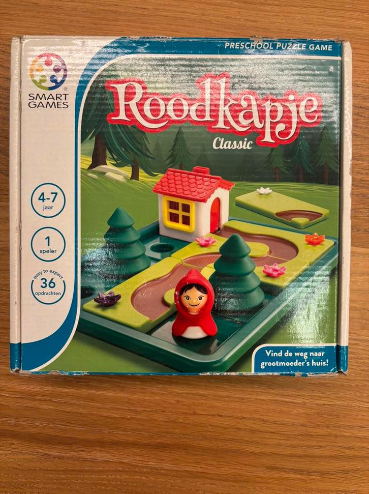 Roodkapje - Smartgames 4-7j, Kinderen en Baby's, Speelgoed | Educatief en Creatief, Gebruikt, Puzzelen, Ontdekken, Ophalen of Verzenden
