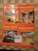 Strips Suske & Wiske (4 stuks), Gelezen, Willy Vandersteen, Europa, Ophalen of Verzenden