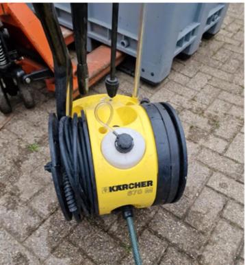 Hogedrukreiniger Karcher 670 m/riooltat, Tuin en Terras, Hogedrukreinigers, Ophalen, Gebruikt, Met autostop en -start, KARCHER