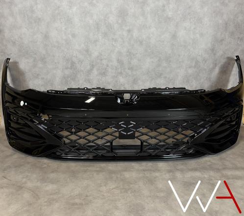 Volkswagen Golf 8 Facelift R-Line voorbumper Zwart 2025 BTW, Auto-onderdelen, Carrosserie, Bumper, Volkswagen, Voor, Nieuw, Ophalen