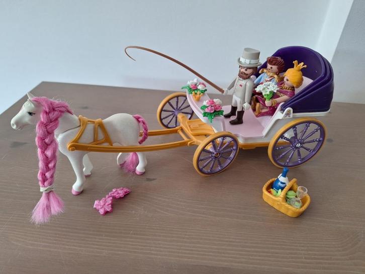Playmobil 9161 - Koninklijke koets met paard, Kinderen en Baby's, Speelgoed | Playmobil, Gebruikt, Complete set, Ophalen