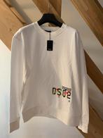 Pull homme Dsquared2 taille L, Dsquared2, Taille 52/54 (L), Blanc, Neuf
