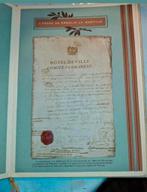 Faxsimile OMENCLATUUR VAN DOCUMENTEN  SAINTE DE LA PATRIE, Ophalen of Verzenden