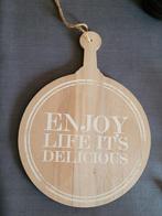 Serveerschaal Enjoy Life it's delicious, Ophalen of Verzenden