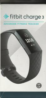 FITNESS ACTIVITY TRACKER FITBIT CHARGE 3 NEUVE, Zwart, Ophalen of Verzenden, Zo goed als nieuw, Waterdicht