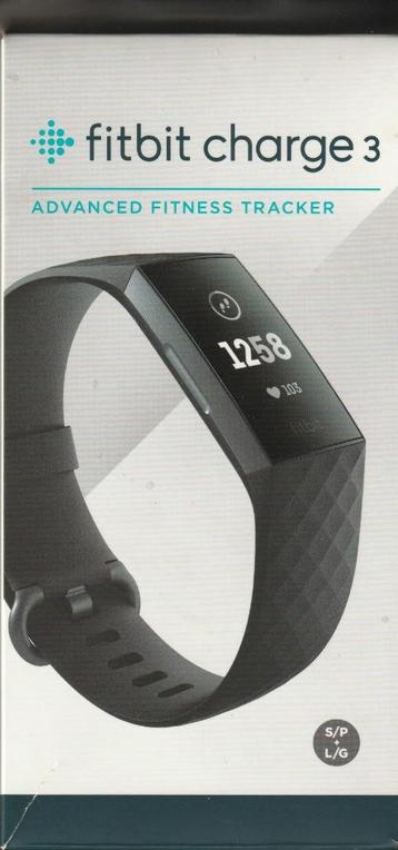 FITNESS ACTIVITY TRACKER FITBIT CHARGE 3 NEUVE, Étanche, Enlèvement ou Envoi, Comme neuf, FITBIT