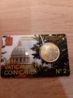 Vatican 2011 coin card N2, Timbres & Monnaies, Monnaies | Europe | Monnaies euro, Enlèvement ou Envoi, Monnaie en vrac, 50 centimes