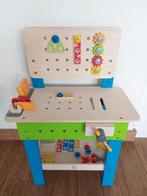 Houten kinderwerkbank Hape, Kinderen en Baby's, Ophalen, Gebruikt