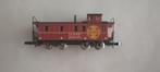 Balance Z Marklin 8636 ATSF 999005 Santa Fe Caboose, Enlèvement ou Envoi, Courant alternatif, Wagon, Comme neuf