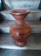 terracotta vaas met koper beleg, Ophalen