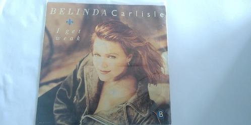 SINGLE BELINDA CARLISLE---I GET WEAK--, Cd's en Dvd's, Vinyl Singles, Gebruikt, Single, Pop, 7 inch, Ophalen of Verzenden