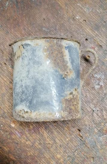 Duitse militaire emaille wijk uit de Eerste Wereldoorlog  beschikbaar voor biedingen
