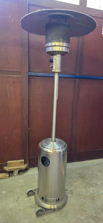 Terrasverwarmer op propaan/butaan gas, Tuin en Terras, Ophalen, Gebruikt, Waterbestendig, Vloer