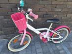 Kinderfiets roze Docto Girl 500 - 16", Ophalen, Gebruikt, Decatlon, Handrem