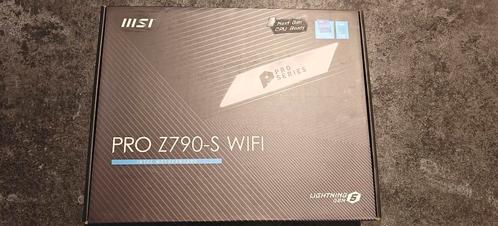 MSI PRO Z790-S WIFI (gloednieuw-ongeopend), Computers en Software, Moederborden, Nieuw, Intel, DDR5, Ophalen of Verzenden