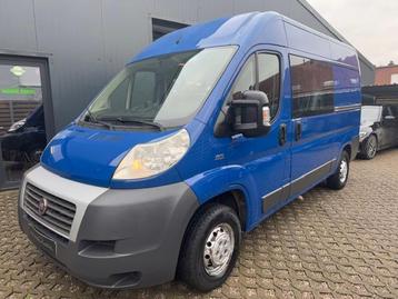 Fiat Ducato - Dubbele cabine - 2 schuifdeuren/trekhaak beschikbaar voor biedingen