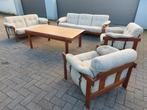 salon complet - HW Klein pour Bramin, Gebruikt, Hout, Vintage scandinave mid-century modern