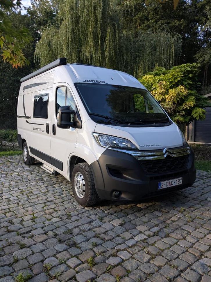 Pössl Summit Shine 540, Caravans en Kamperen, Mobilhomes, Bedrijf, tot en met 2, Buscamper of Camperbus, Pössl, Overige merken