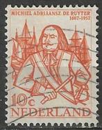 Nederland 1957 - Yvert 671 - Admiraal De Ruyter  (ST), Postzegels en Munten, Verzenden, Gestempeld