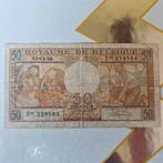 Bankbiljet 50 frank uit 1956, Ophalen, Los biljet