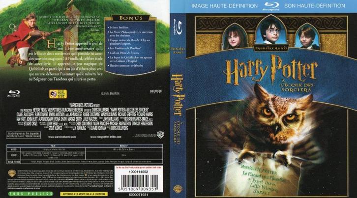 harry potter and the sorcerer student (blu-ray) nieuw, Cd's en Dvd's, Blu-ray, Zo goed als nieuw, Science Fiction en Fantasy, Ophalen of Verzenden