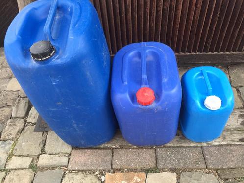 Bidon en plastic épais, Jardin & Terrasse, Barils de pluie, Comme neuf, Synthétique, Moins de 75 litres
