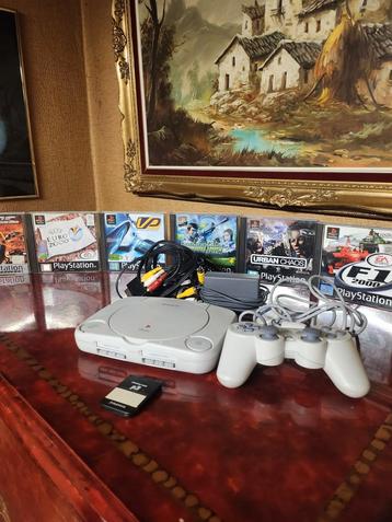 Playstation 1 met 2 controllers en 6 spelletjes. In goede st, Enlèvement