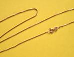 Chaîne en or jaune 45 cm 18 carats, Envoi, Utilisé, Jaune, Or