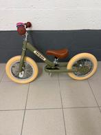 Trybike 2 in 1 loopfiets vintage groen mat- bruin nieuw, Ophalen, Zo goed als nieuw, Loopfiets